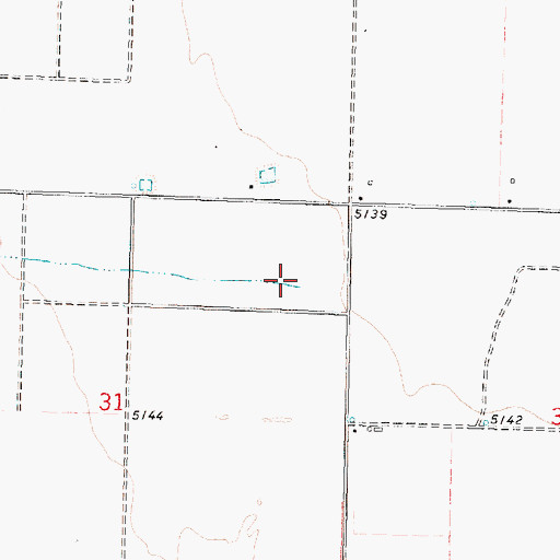 Topographic Map of Hogans Wash, UT