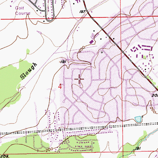 Topographic Map of Spring Valley, AL