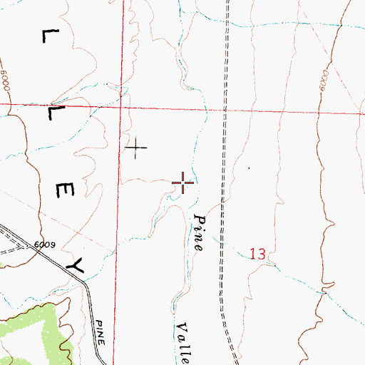 Topographic Map of Indian Creek, UT