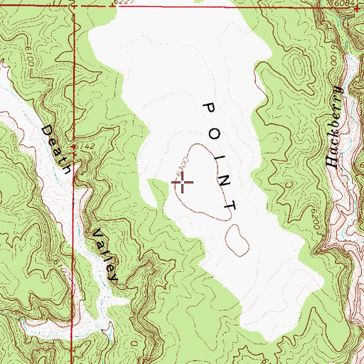 Topographic Map of Jodey Point, UT