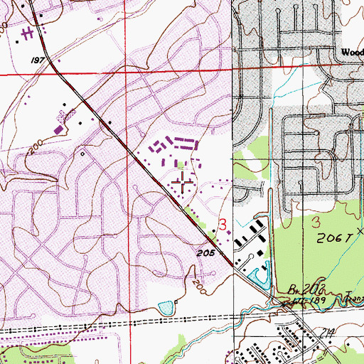 Topographic Map of Valley Whispers, AL