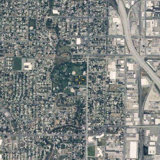 Aerial/Satellite Image of Jordan Park, UT