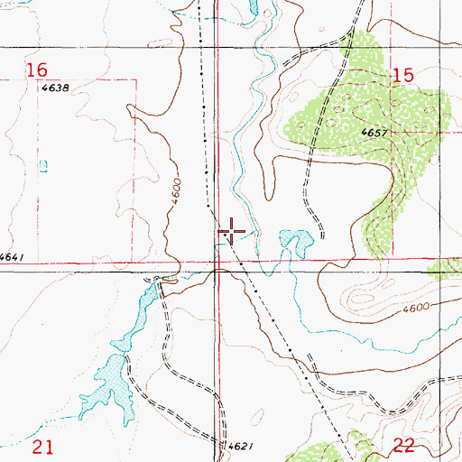Topographic Map of Kimball Creek, UT