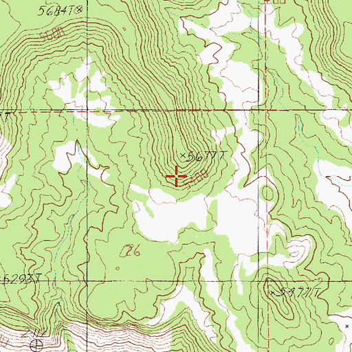 Topographic Map of Last Chance Benches, UT