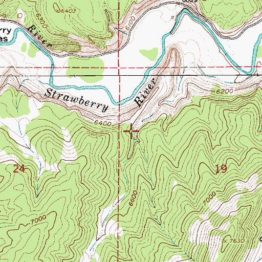 Topographic Map of Linley Hollow, UT