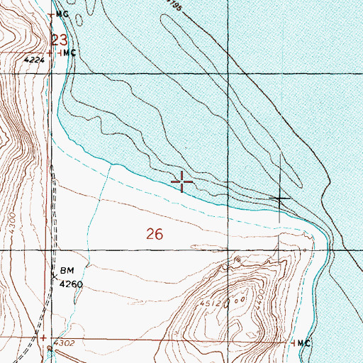 Topographic Map of Little Valley, UT