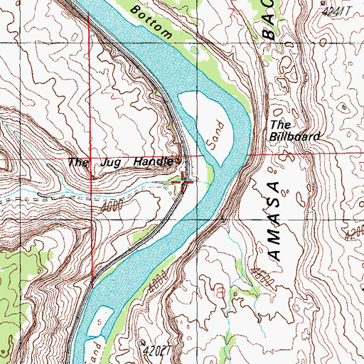 Topographic Map of Long Canyon, UT