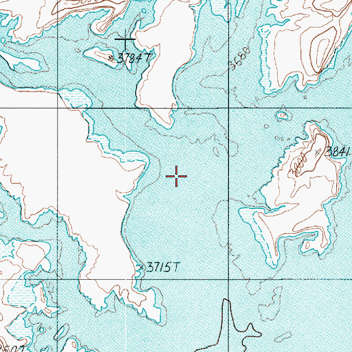 Topographic Map of Long Canyon, UT