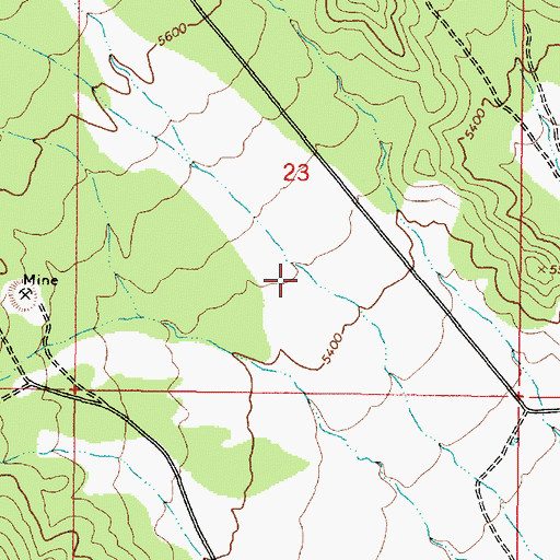Topographic Map of Manning Canyon, UT