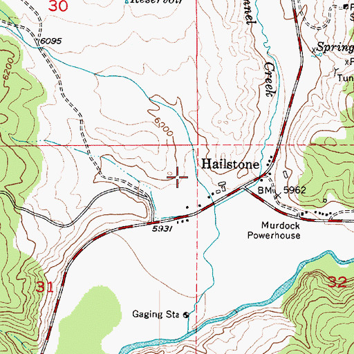 Topographic Map of McHenry Canyon, UT