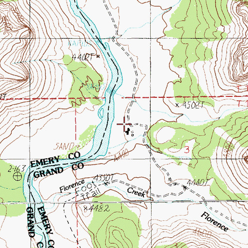Topographic Map of McPherson Ranch, UT
