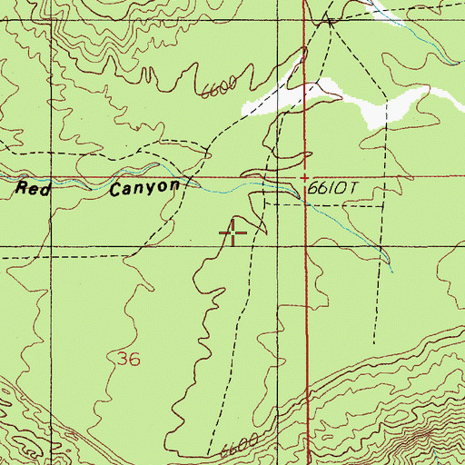 Topographic Map of Moss Back, UT