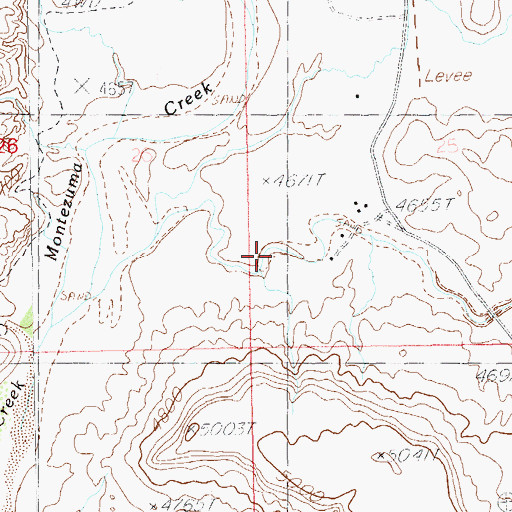 Topographic Map of Navajo Canyon, UT