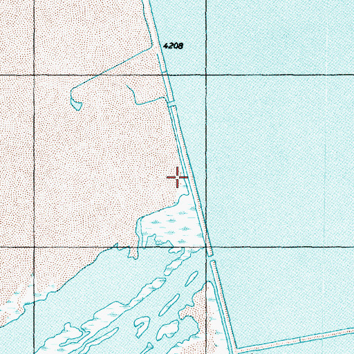 Topographic Map of North Bay, UT