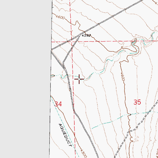 Topographic Map of Promontory Hollow, UT