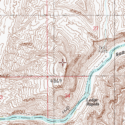 Topographic Map of Raplee Ridge, UT