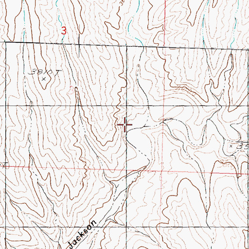 Topographic Map of Red Hollow, UT