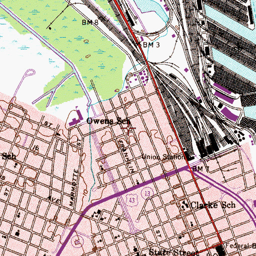 Topographic Map of Brothers and Sisters of Corinthians Hall Number One (historical), AL