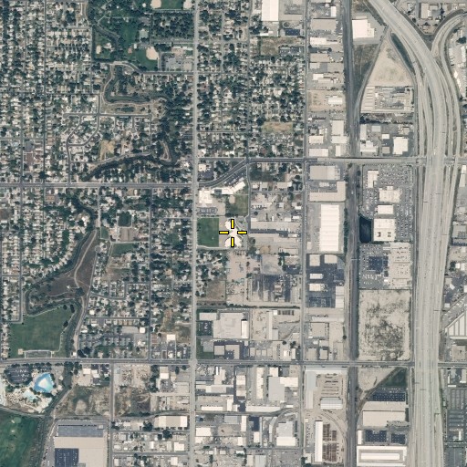 Aerial/Satellite Image of Riley Elementary School, UT
