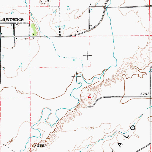 Topographic Map of Roper Wash, UT