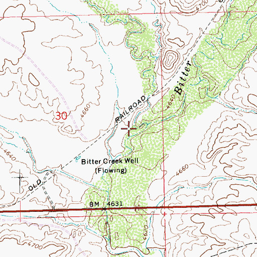 Topographic Map of San Arroyo Wash, UT