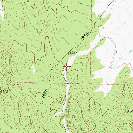 Topographic Map of Sand Hollow, UT