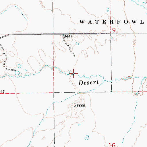 Topographic Map of Sand Wash, UT