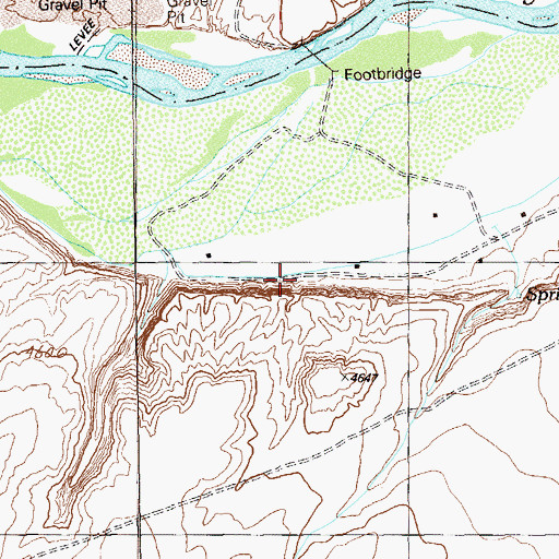 Topographic Map of Seventeen Room Ruin, UT