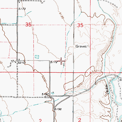Topographic Map of Sevier Valley, UT