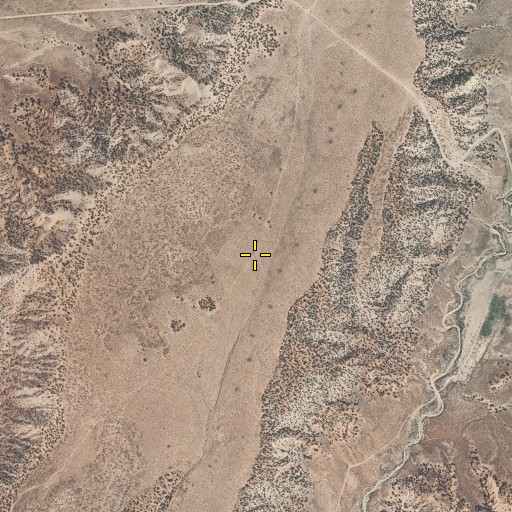 Aerial/Satellite Image of Slickrock Bench, UT