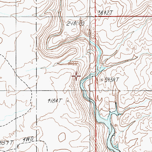 Topographic Map of Smith Fork, UT