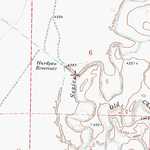 Topographic Map of Soap Wash, UT