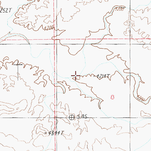 Topographic Map of Solitude Wash, UT