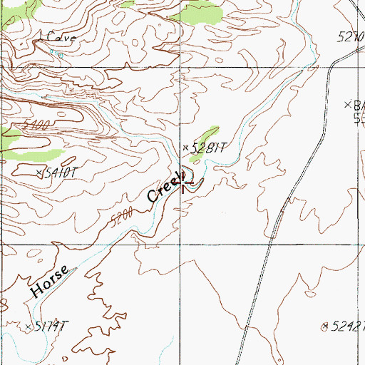 Topographic Map of South Temple Wash, UT