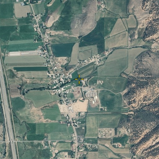 Aerial/Satellite Image of Spring Canyon, UT