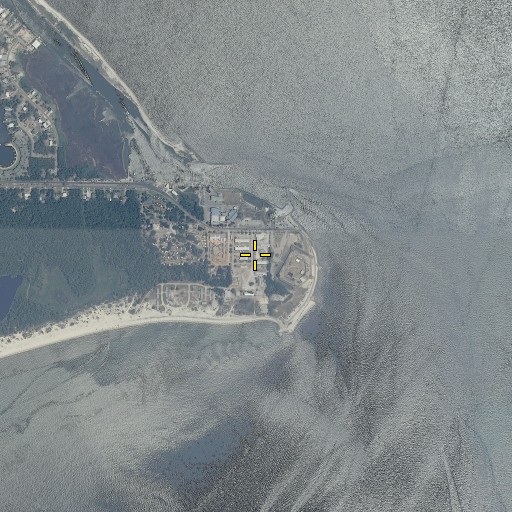 Aerial/Satellite Image of Dauphin Island Sealab, AL