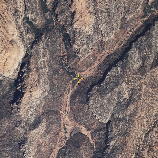 Aerial/Satellite Image of Squirrel Creek, UT