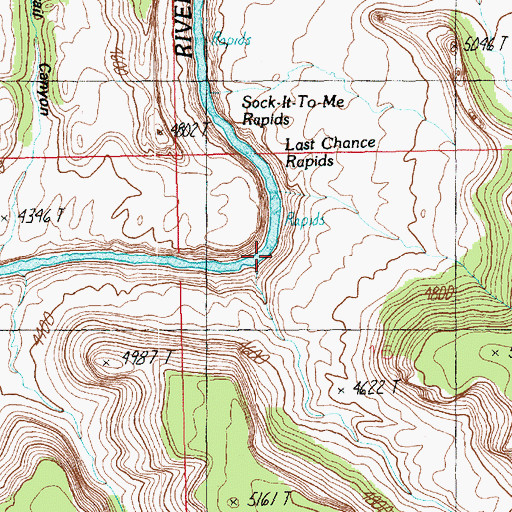Topographic Map of Star Canyon, UT