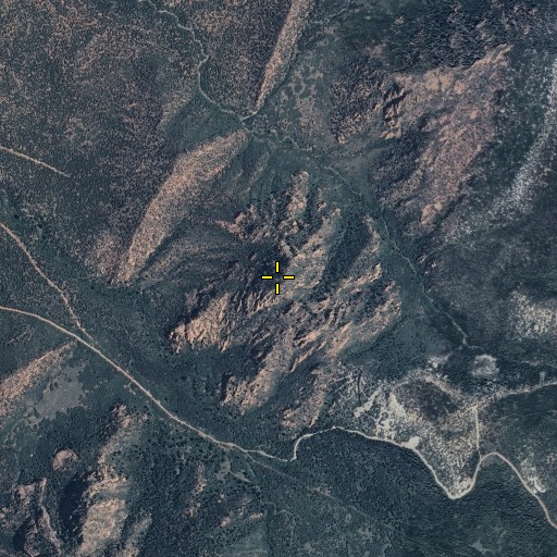 Aerial/Satellite Image of Sugarloaf Mountain, UT