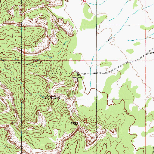 Topographic Map of Swasey Cabin, UT