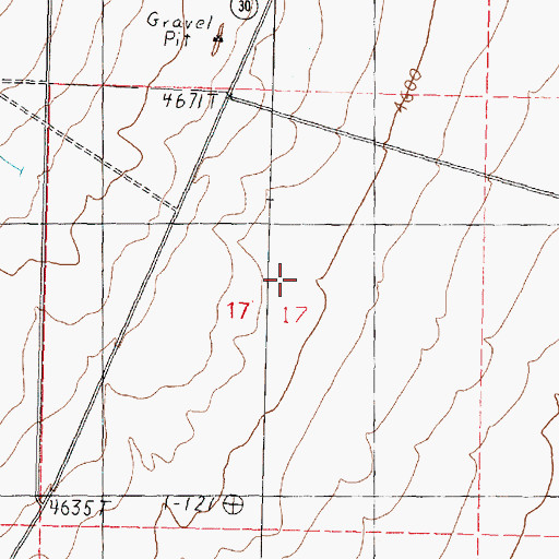 Topographic Map of Tenmile Creek, UT