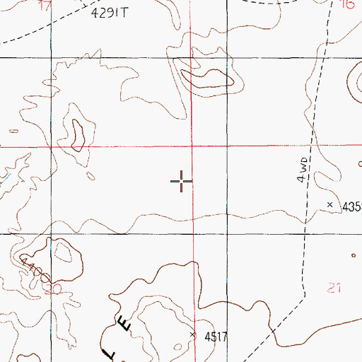 Topographic Map of Tenmile Point, UT