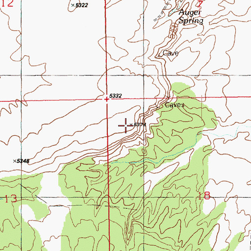 Topographic Map of The Highlands, UT