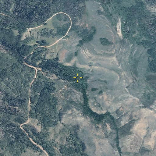 Aerial/Satellite Image of The Hole, UT