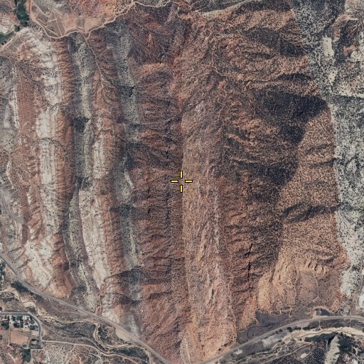 Aerial/Satellite Image of The Red Hill, UT
