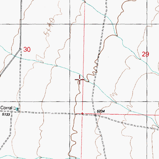 Topographic Map of Third Canyon, UT