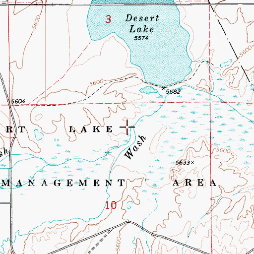 Topographic Map of Timothy Wash, UT