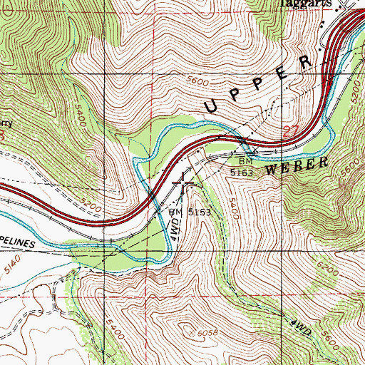 Topographic Map of Tunnel Hollow, UT