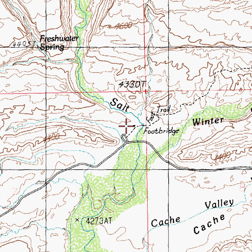 Topographic Map of Turnbow Cabin, UT