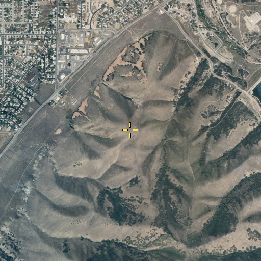 Aerial/Satellite Image of Two O'Clock, UT